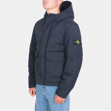Stone Island Jr. Short Parka Navy Blue